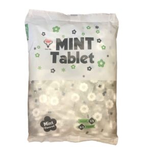 Munttabletten met bloemenontwerp – Adrin 500 g