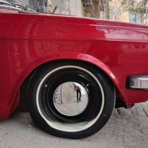 Auto Wieldoppen – 13 Inch voor Paykan & Peugeot 405 (Set van 4)