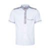 Luxe Witte Koksjas – Twill Paisley