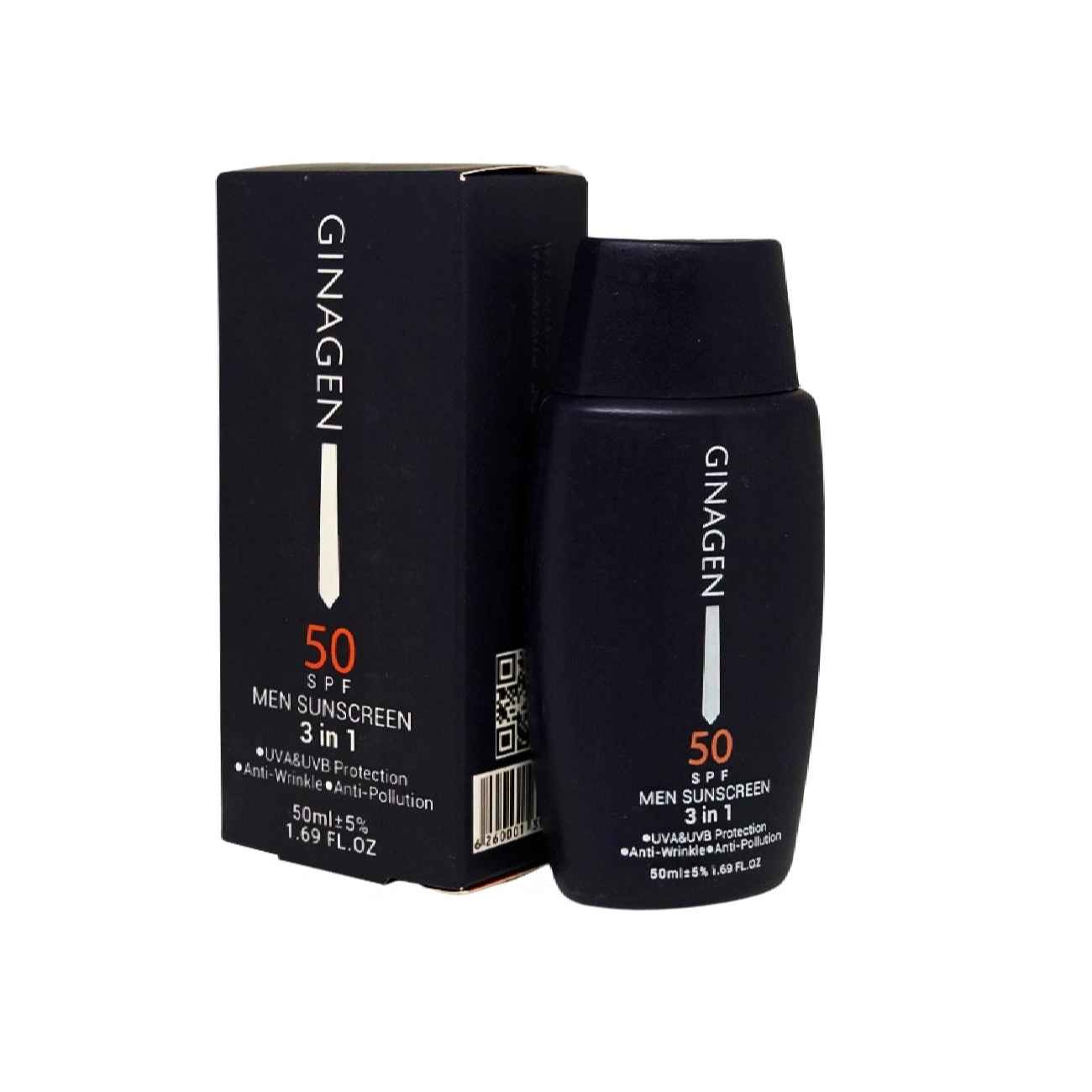 Complete Zonnebescherming voor Mannen – Ginagen 3-in-1 SPF 50