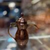 Handgemaakte Koperen Dallah Arabische Koffiepot – Model Rhymnici