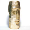 Decoratieve betonnen sculptuurvaas in luxueuze goudkleur, perfect voor moderne interieurs
