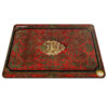 Bureau muismat met Perzisch tapijtontwerp in rood