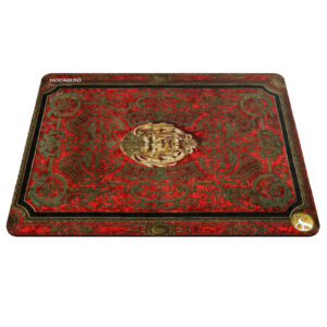 Bureau muismat met Perzisch tapijtontwerp in rood