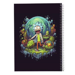 Dot Grid Journal MeduPad Rick and Morty 3-Pack