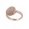 Elegante Perzische Messing Ring – Brons
