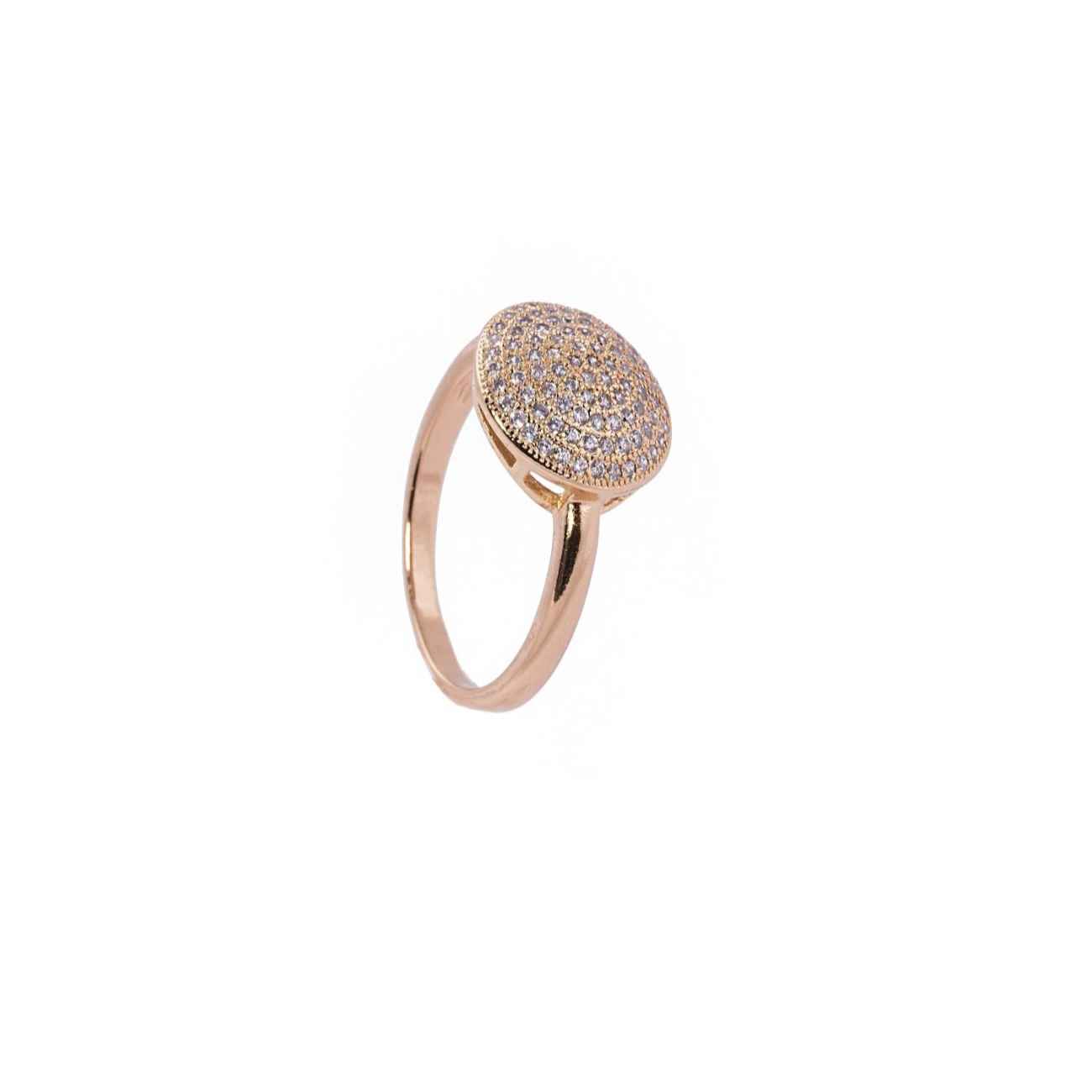 Elegante Perzische Messing Ring – Brons