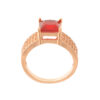 Elegante Messing Ring voor Vrouwen – Luxe Brons