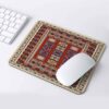 Bureau muismat met Perzisch tapijtontwerp