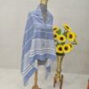 Perzische Katoenen Badjas – Handgemaakt Blauw