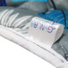 Elegante Vloer Slaapmatras – Blauw Bladmotief