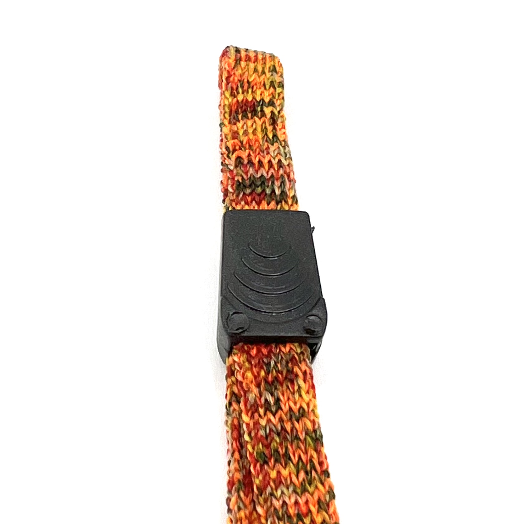 FlexiStrap – Oranje Handgemaakte Brillenhouder