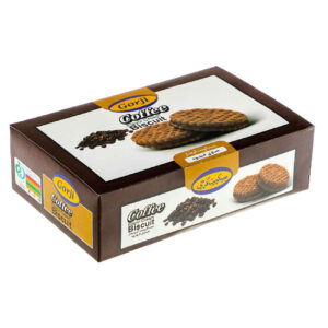 GORJI Roomgevulde Koekjes met Rijke Koffiesmaak, 370 g (2x)