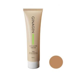 Ginagen Getinte Anti-Acne Crème 35 ml – Natuurlijke Beige – met Antibacterieel Effect