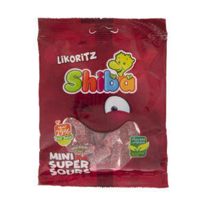 Halal zachte jelly gevulde dropsnoepjes (6 stuks)
