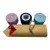 Handgemaakte natuurlijke bijenwaskaars – set van 5 stuks