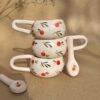 Artistieke Keramische Mok – Fruit Design