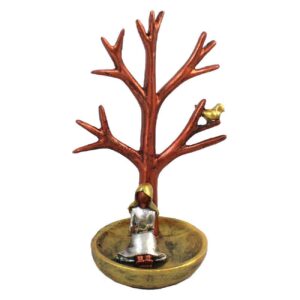 Originele sieradenhouder & organizer met boom- & meisjesdesign