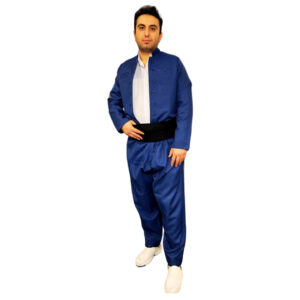 Navy Blauwe Koerdische Kleding – Model Maleki