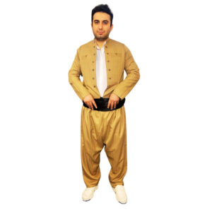 Beige Koerdische Kleding voor Heren – Model Maleki
