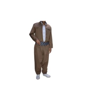 Bruine Koerdische Kleding voor Heren