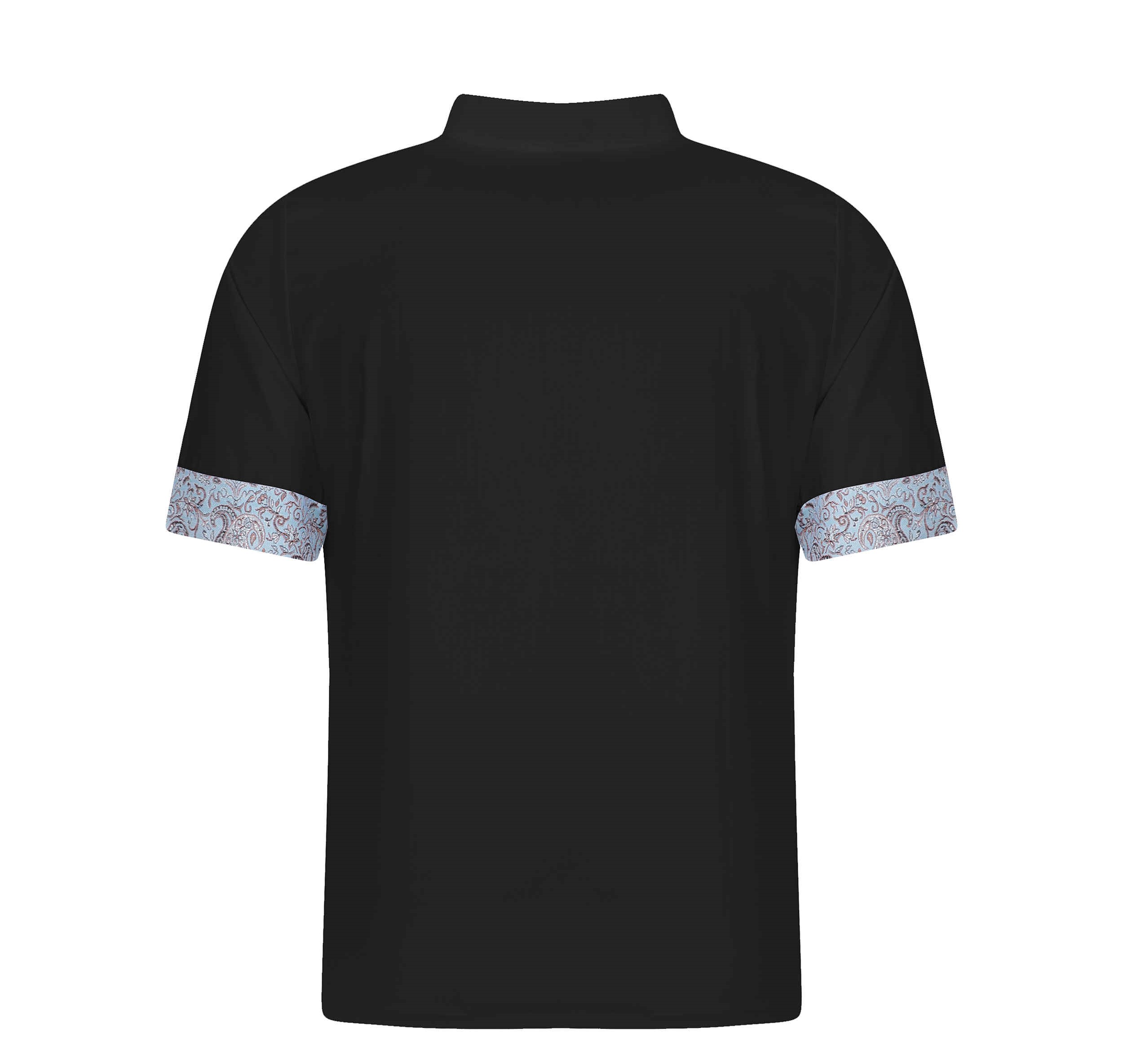 Perzische heren koksjas met korte mouwen – met paisleydesign