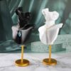 Minimalistische sieradenhouder Mannequin – Goud & Zwart