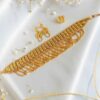 Mortasha Messing Ketting & Oorbellen Set