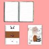 Notitieboekje – We Bare Bears Ontwerp