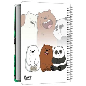 Notitieboekje – We Bare Bears Ontwerp