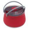 Buiten-campingwaterketel – Silicone Rood