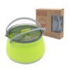 Buiten-campingwaterketel – Silicone Rood