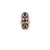 Perzische messing ring voor vrouwen elegant rond model