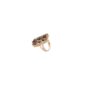 Perzische messing ring voor vrouwen elegant rond model