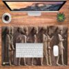 Perzische bureau muismat met Hakhamanesh-ontwerp