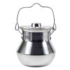 Perzische Dizi-pot met Deksel – Zilverkleurig Aluminium (4 Personen)