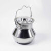 Perzische Dizi-pot met Deksel – Zilverkleurig Aluminium (4 Personen)