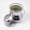 Perzische Dizi-pot met Deksel – Zilverkleurig Aluminium (4 Personen)