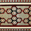 Perzische houten wandklok – Khatam inlegwerk