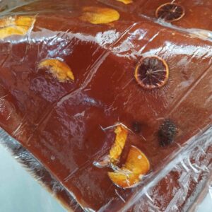 Perzische huisgemaakte gemengde fruit lavashak met stukjes – 800 g