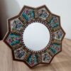 Perzisch Houten Spiegelraam Khatamkari – Achthoekig