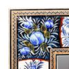 Perzisch Houten Spiegelraam Khatamkari met Bloemen