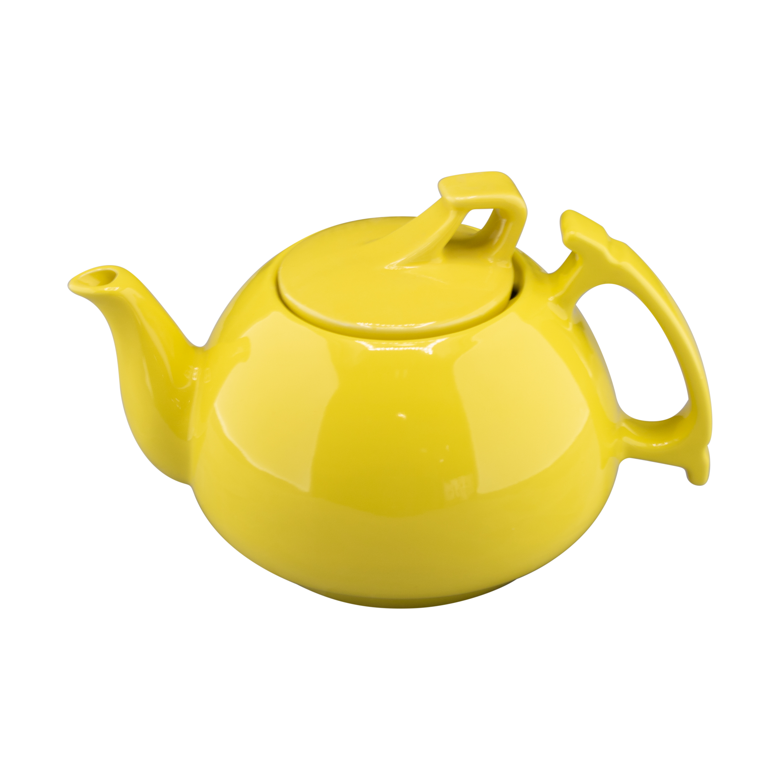 Porseleinen serveertheepot – chic & luxe – in rood