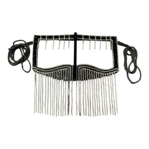 Rhinestone Battoulah Masker – Traditioneel Perzisch Erfgoed