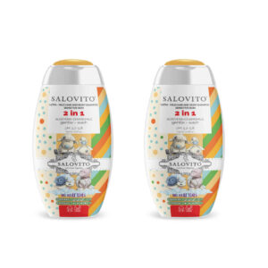 Salovito Sulfaatvrije Babyshampoo & Body Wash – Set van 2