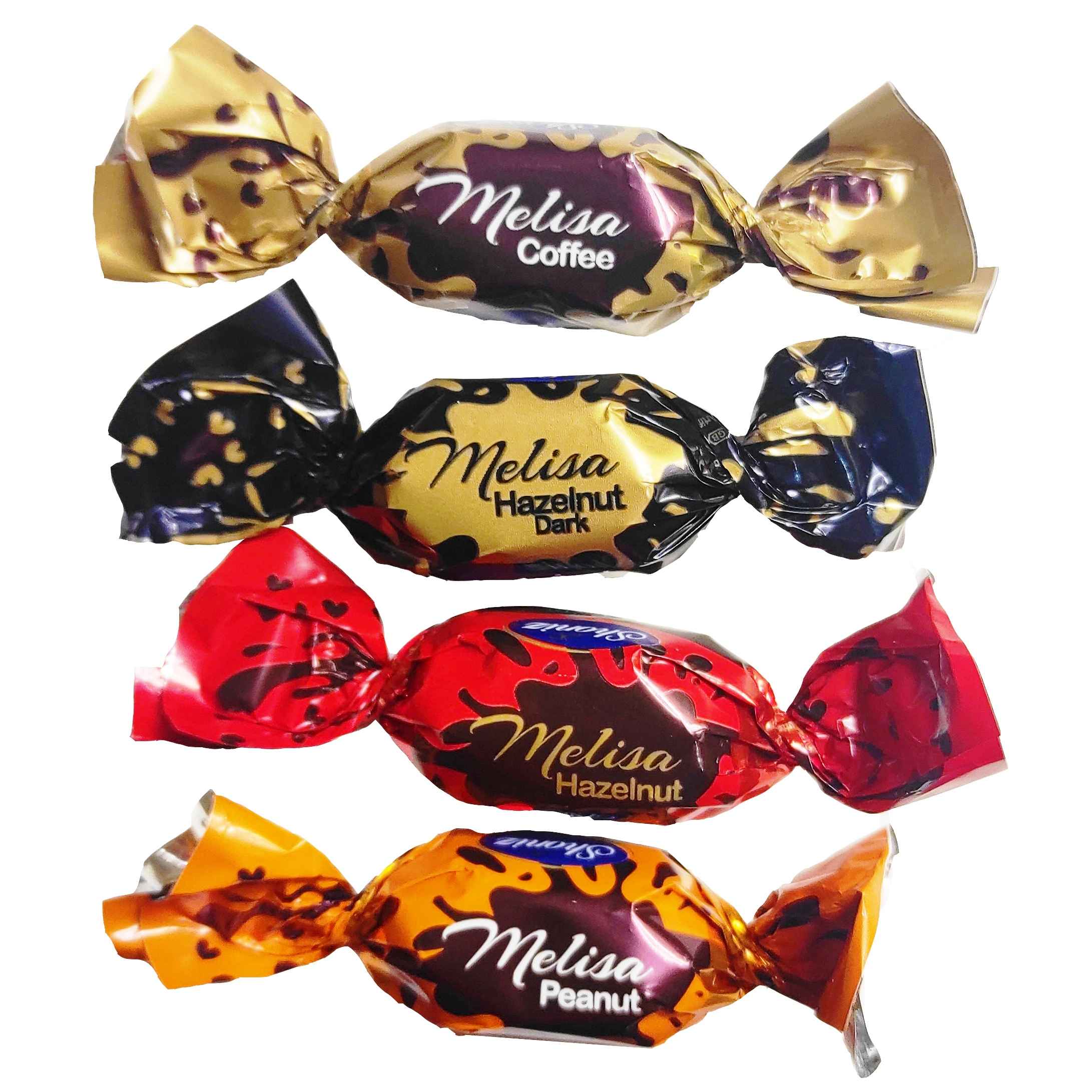 Shoniz gewikkelde chocolade met vier smaken – Melisa 1000 g