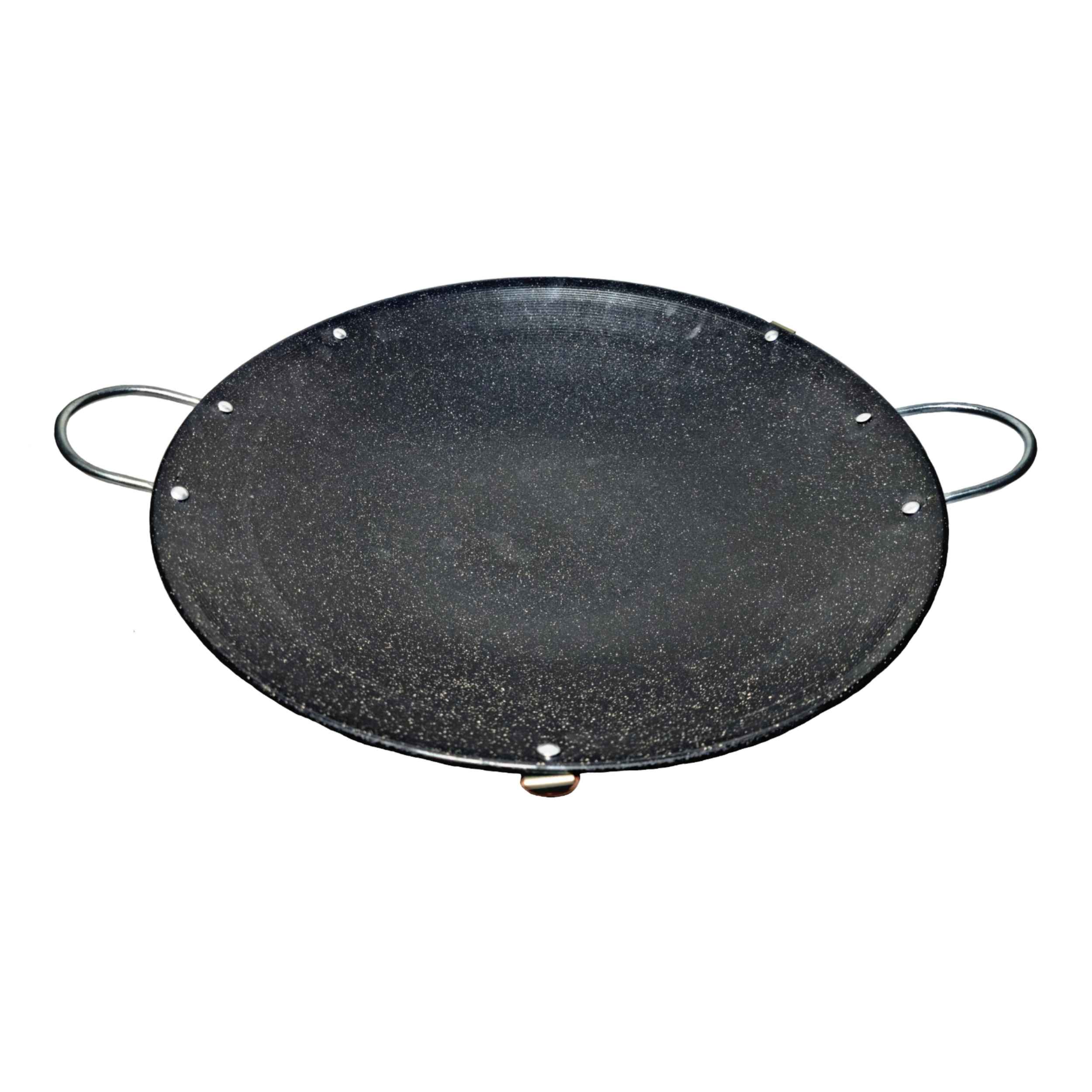 Driepoot kampvuurgrill met pan voor buitenkoken