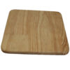 Gouden Draadmand met Houten Basis
