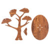 Houten sieradenhouder & organizer met boomdesign