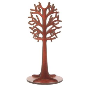 Originele houten sieradenhouder & organizer met boomdesign